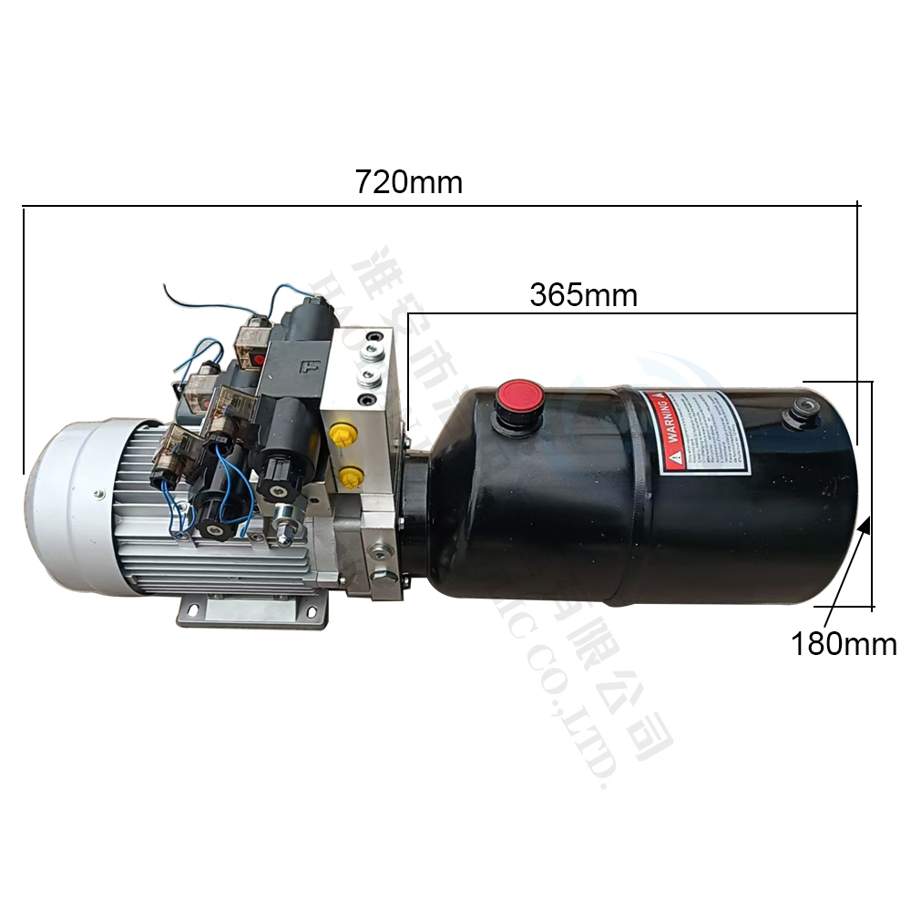 Power packs for snow plough, 24 V, double acting , 200 bar